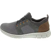Rieker Pantoufle 'Slipper Herren B7796 42 Textil & Kunststoff (Synthetik) in grau' gris
