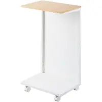 Yamazaki Halbgeschlossener Beistelltisch TOWER (31 x 31 x 55 cm)