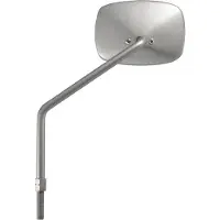 Rms Classic Piaggio Ape Calessino 200cc 2013/2017 Left Rearview Mirror Argenté