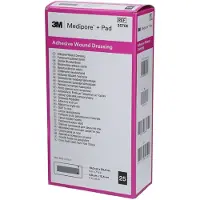 3M Medipore + Pad Pansement Stérile Avec Compresse Absorbante 10cm X 20cm 3570E 25 pc(s) Pansement(S)