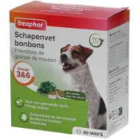 Beaphar mini-friandises à la graisse de mouton et aux algues pour chien