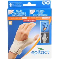 Epitact Pouce Douloureux Rhizarthrose - Orthèse Rigide de Nuit Gauche Medium 1 pc(s) Bandage(S)