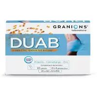 DUAB Nutrivercell propolis cranberry et zinc 60 pc(s) Capsule(S)