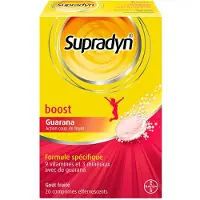 Supradyn Boost Vitamines et Minéraux effet coup de fouet 20 pc(s) Comprimés Effervescents
