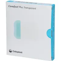 Coloplast Comfeel Plus Transparent Pansements hydrocolloïdes 5 cm x 7 cm R3530 10 pc(s) Pansement(S)