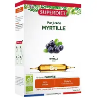 SuperDiet Myrtille Bio Ampoule - 10% avec le code: 926CE 200 ml Ampoule(S)