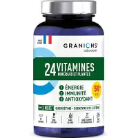 Granions Laboratoire des 24 Vitamines Minéraux et Plantes - Sénior 90 pc(s) Comprimé(S)