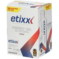 Etixx Boîte De Gels énergétiques Nutrional Cola 38g 12 Unités
