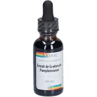 Solaray Extrait de Graines de Pamplemousse 100 mg 30 ml Solution Orale