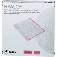 kela HYALO 4 Skin Compresse de gaze 10 x 10 cm 10 pc(s) Gaze(S)