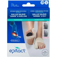 Epitact Orthèse Corrective de Jour pour Hallux Valgus « Oignon » & Durillons Droite Large 1 pc(s) Bandage(S)