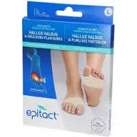 Epitact Double Protection Hallux Valgus & Douleurs Plantaires Taille L 1 pc(s) Bandage(S)