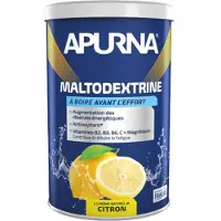 Apurna Maltodextrine Citron 500 g Poudre Pour La Préparation D'Une Solution