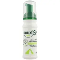 Douxo S3 SEB Mousse soin anti-odeur et séborégulateur sans rinçage, pour chiens et chats avec des pellicules, poils gras et mauvaises odeurs, 150ml 150 ml Mousse(S)