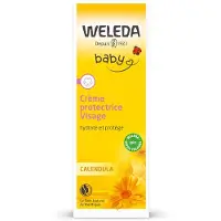 Weleda Baby Crème protectrice Visage au Calendula Bio 50 ml Crème