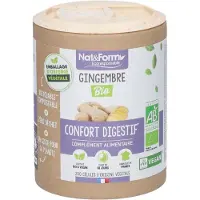 Nat & Form Nat&Form Gingembre Bio en gélules 200 pc(s) Capsule(S)