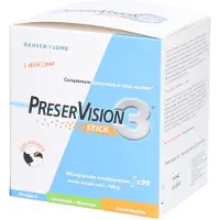 Bausch & Lomb Bausch&Lomb Preservision Complément alimentaire à usage oculaire 3 90 sticks