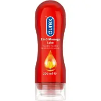 Durex - huile de massage et lubrifiant 2en1 - ylang ylang - 200ml