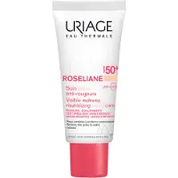 Uriage CC crème pour peaux sensibles sujettes aux rougeurs SPF 50+ Roséliane (CC crème) 40 ml