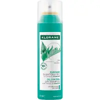 Klorane Shampooing sec pour cheveux gras séborégulateurs à l'ortie et à la vitamine E, 150 ml