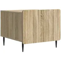 vidaXL Table basse en chêne Sonoma 49 x 50 x 42 cm, aggloméré