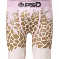 PSD Boxers 'Geoffrey' noisette / rose / noir