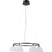 ITALUX MONTIELA Lampe suspendue LED 30W PND-34374-6-BK