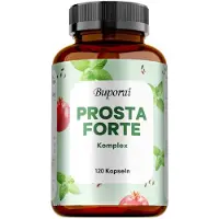 Buporai Prosta-Forte Complex (120 gélules) Complément alimentaire, prostate, croissance des cheveux, palmier nain, extrait de pépins de courge, extrait d'ortie, zinc, vitamine C