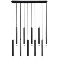 Rabalux 72364 Lampes suspendues Ramira G9 10x MAX 5 métal acrylique noir