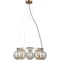 ITALUX MOLITE PND-1098-5R-HB Lampe suspendue