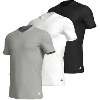 Adidas T-Shirt 'Active Core' gris chiné / noir / blanc