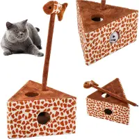 Nobleza Jouet pour chat arbre boule poisson griffoir