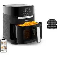 Tefal Easy Fry & Grill Vision EY5068 Unique 4,2 L Autonome 1550 W Friteuse d'air chaud Noir