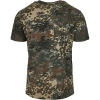 Brandit T-Shirt marron / gris chiné / sapin / vert pastel / noir