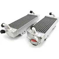 Holeshot Ktm 250 Exc 04-07 Radiator Argenté