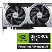 MSI VENTUS GeForce RTX 5060 TI 16G 2X OC PLUS NVIDIA 16 Go GDDR7