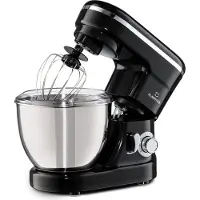 Klarstein Bella Mini batteur 1200 W 6 vitesses 4 litres inox fonction pulse