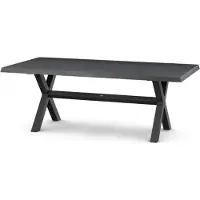 Siena Garden Sincro Dining Tisch 200x100cm matt anthrazit / HPL ferro (200 x 100 x 74 cm)