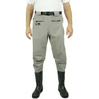 Colmic Taslon Waist Breathable Wader Gris EU 40 Homme