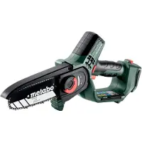 Metabo MS 18 LTX 15 Trononneuse sans fil 18 V 15 cm 15 cm 5 m/s + metaBOX ( 600856840 ) - sans batterie, sans chargeur de batterie