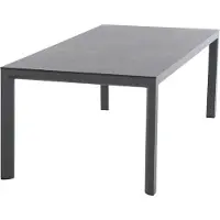 Siena Garden Silva Dining Tisch 220x100cm matt anthrazit / HPL titan (220 x 100 x 74 cm)