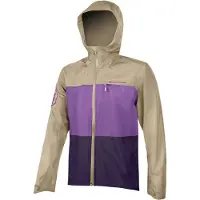 Endura Veste SingleTrack II E9176 - homme, avec capuche, couleur champignon - Taille S