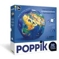 Jeu créatif Poppik Mon globe phosphorescent à construire Notre planète