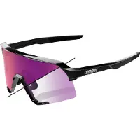 100% S3 Photochromic Sunglasses Noir Purple Flash Mirror Photochromic/CAT1-3