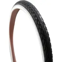 Deli Tire Pneu Deli SA-206 26 x 1,75 ZW blanc réfléchissant