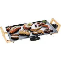 Bestron ABP602BB Teppanyaki Antiaanbak Bakplaat