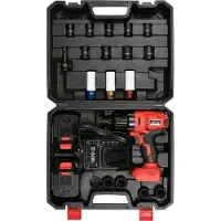 YATO Visseuse à chocs sans fil 18 V, 700 Nm, 1/2" (2 batteries 3 Ah)
