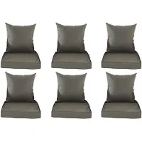 CLP lot de 12 housses de coussin Stavanger