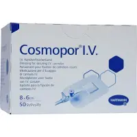 Hartmann Cosmopor I.V. Stérile 6 x 8cm 900805 50 pc(s) Pansement(S)