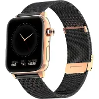 Maxcom Montre connectée FW64 Oxygen 2 + Bracelet Pologne Noire